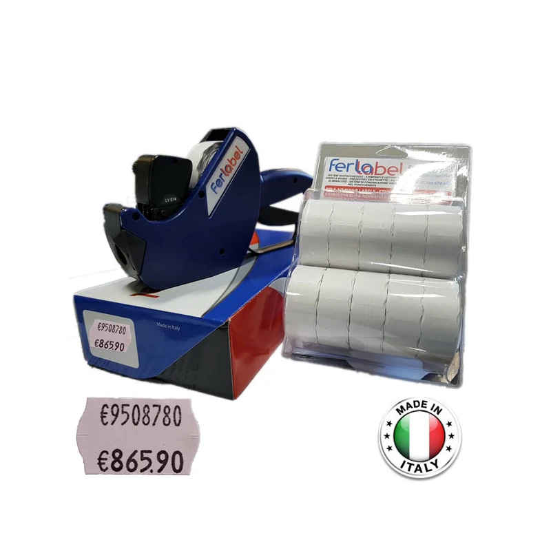 Kit Prezzatrice + 10 Rotoli di Etichette
