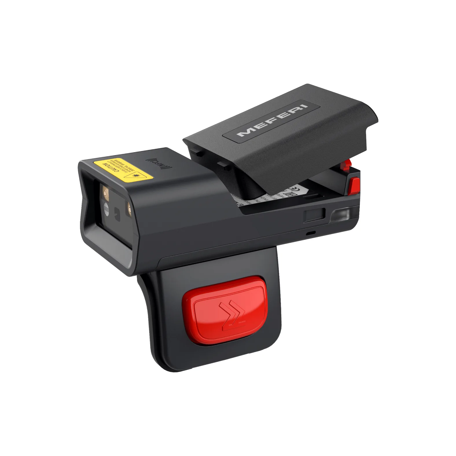 Lettore ad anello Meferi MS300R - vista vano batteria