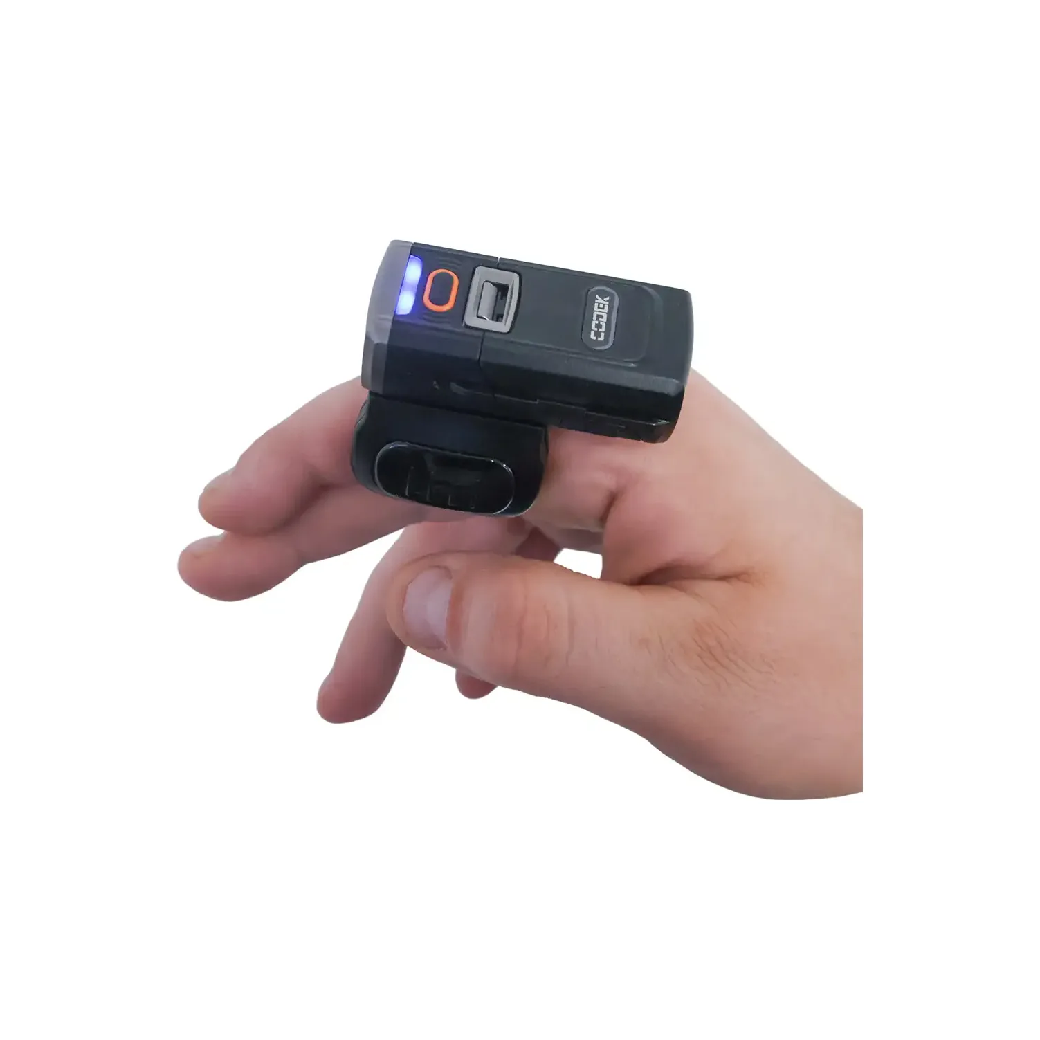Lettore ad anello Urovo SR5600 - vista indossato al dito