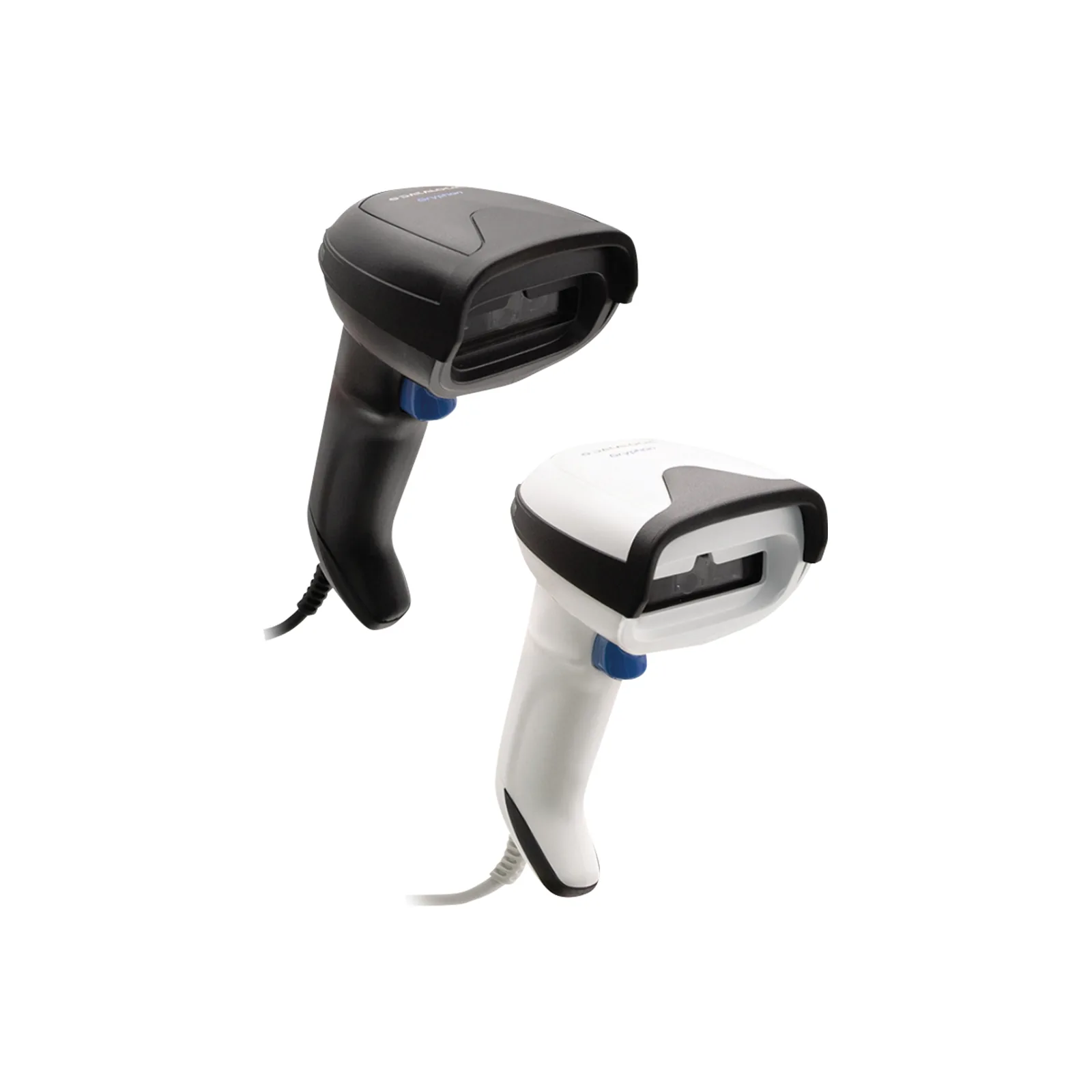Lettore Datalogic Gryphon I GD4200 - vista tre quarti frontale, nero e bianco