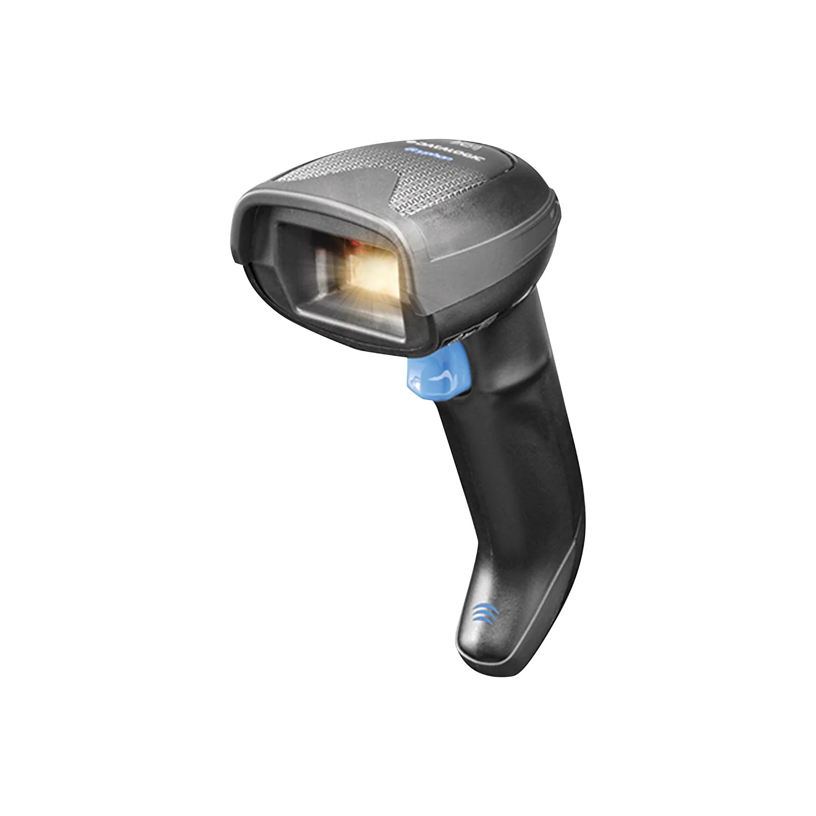 Lettore Datalogic Gryphon I GM4500 - vista tre quarti frontale, nero, senza cavo