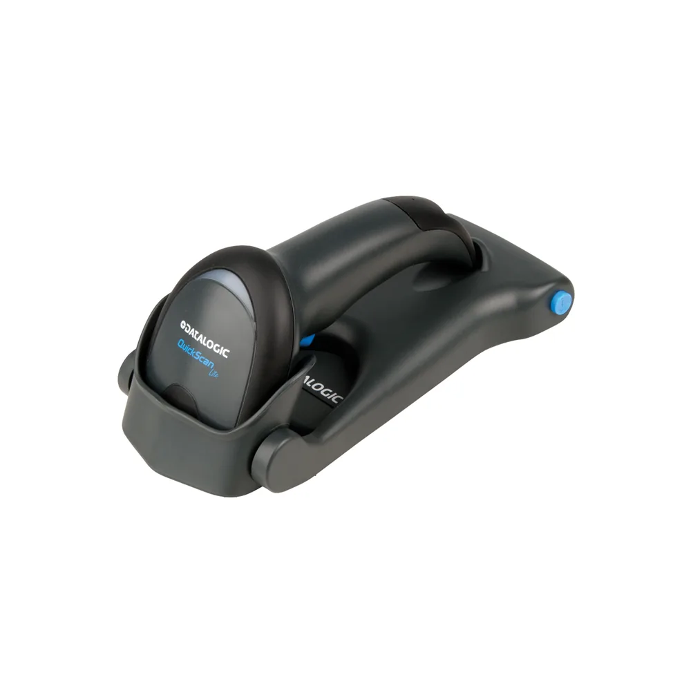 Lettore Datalogic QW2100 - vista nel supporto piatto da banco