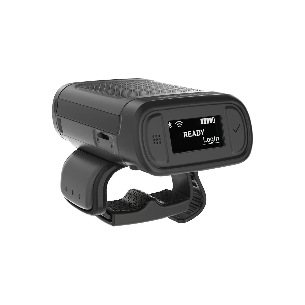 Lettore Honeywell 8680i - vista retro con display acceso