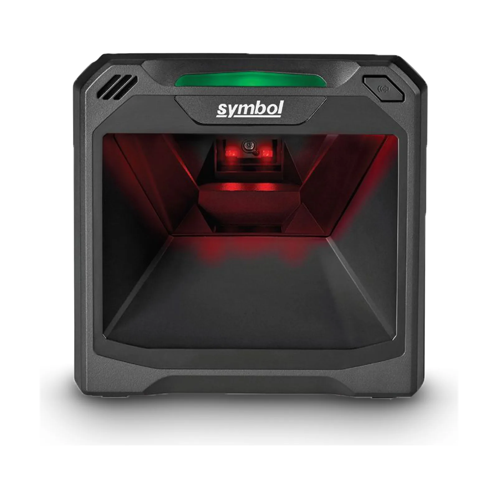 Lettore Zebra DS7708 - vista fronte: finestra di lettura illuminata d