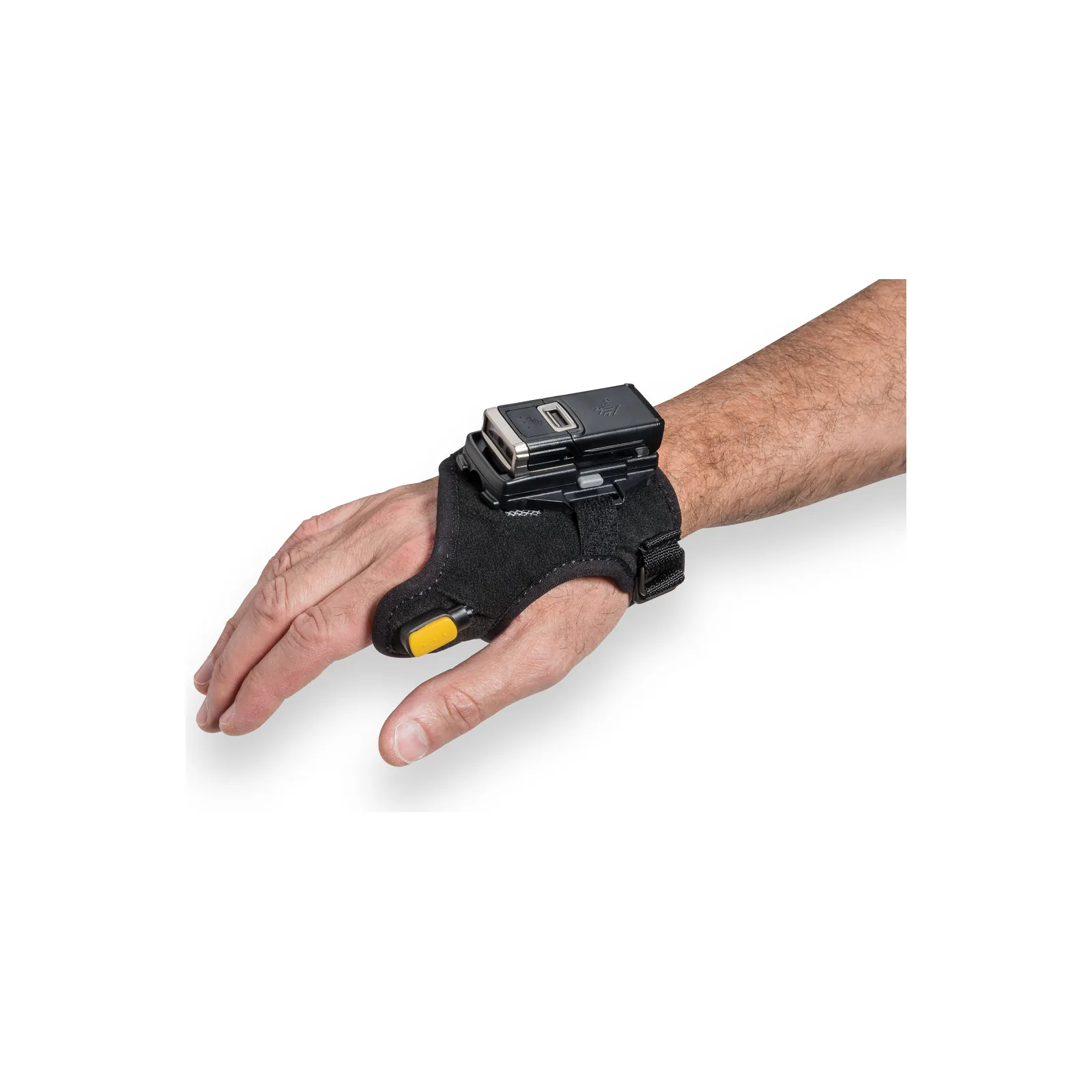 Lettore Zebra RS5100 - vista in uso (indossato sulla mano)
