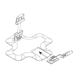 Mini piantana per segnaprezzi CPAAQT0508