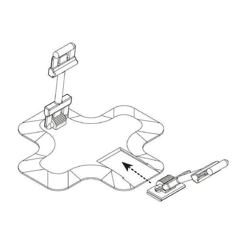 Mini piantana per segnaprezzi CPAAQT0508