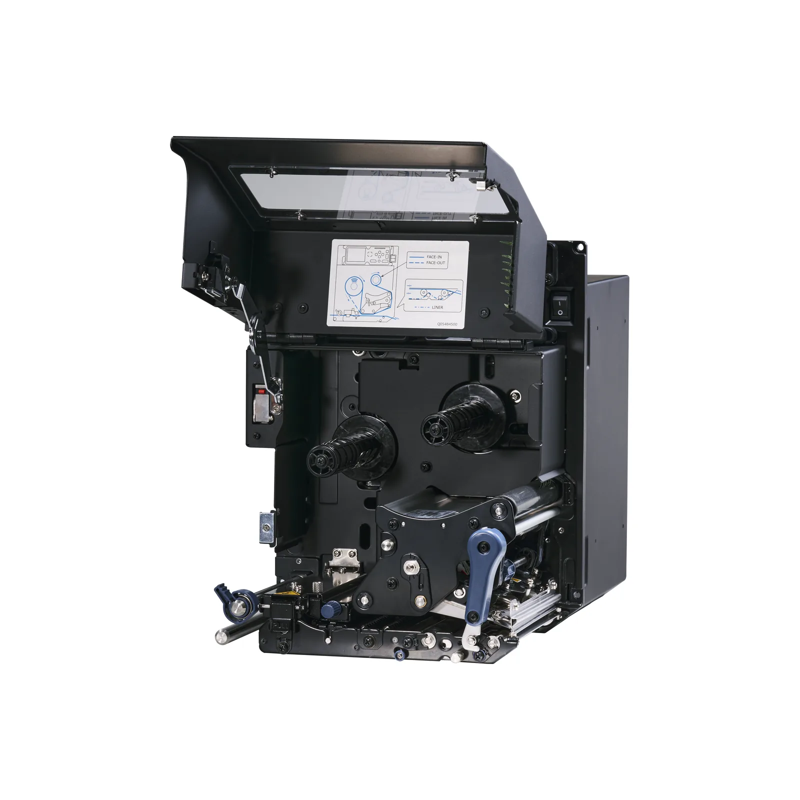 Motore di Stampa Sato S84NX - vista coperchio aperto