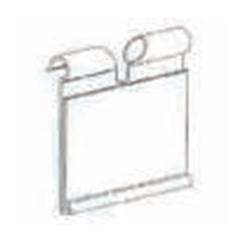 Porta broche con cava universale 6 x 4 cm