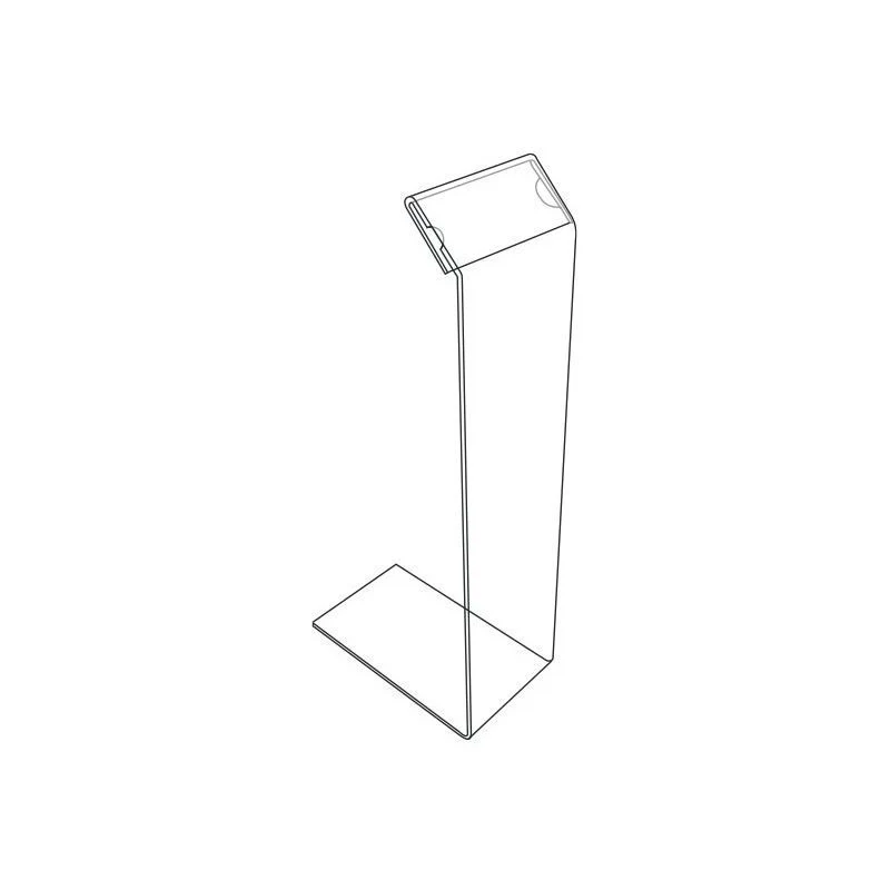 Porta prezzo in plexiglass per vasche surgelati CPSPVF3508