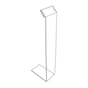 Porta prezzo in plexiglass per vasche surgelati CPSPVF5508