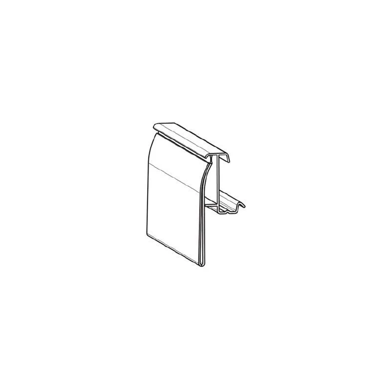 Profilo porta prezzo per scaffali CPPRCEB41308