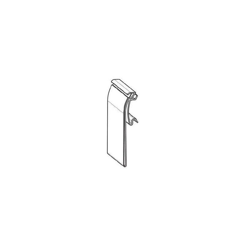 Profilo porta prezzo per scaffali CPPRTRC11308