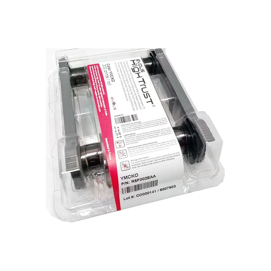 Ribbon Card Evolis R5F002EAA