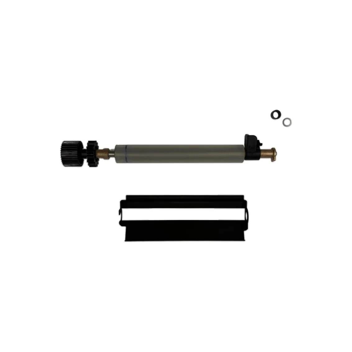 Rullo di stampa linerless Sato per CL4NX con taglierina linerless (R32310500) - vista fronte