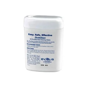 Salviette di pulizia dei rulli Evolis DustClean, confezione da 40 (A5004)