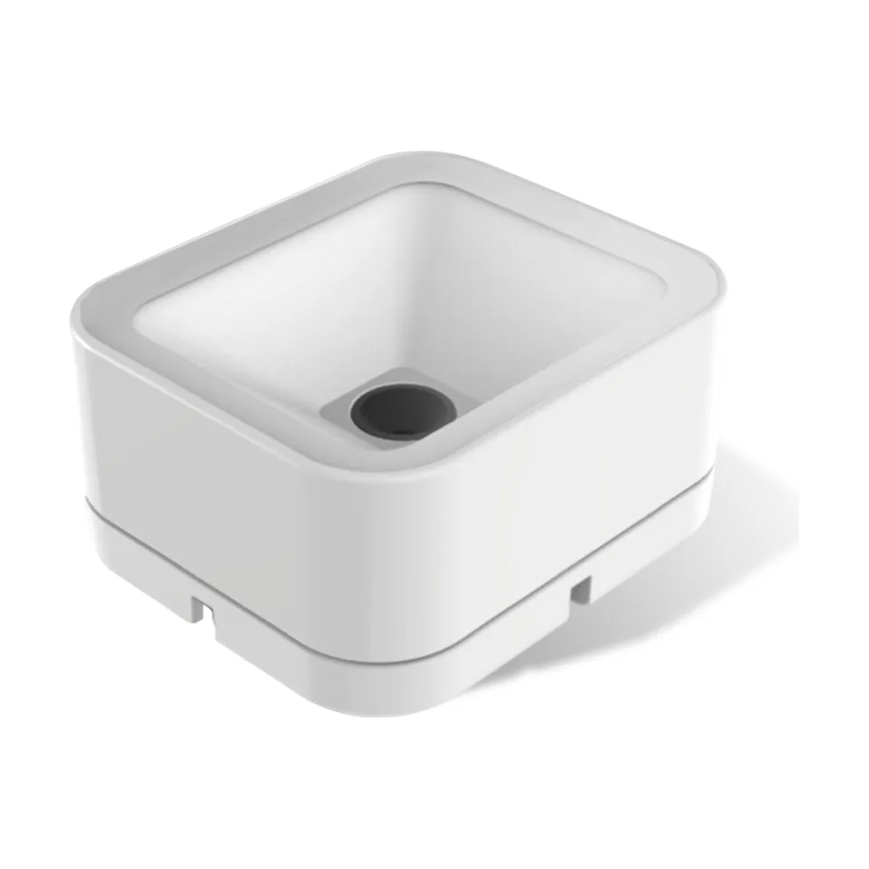 Scanner Newland FR27 Urchin - vista tre quarti dall'alto, bianco