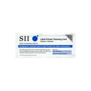 Scheda di pulizia Seiko SLP-CLNCRD per stampanti per etichette Smart Label Printer, singola