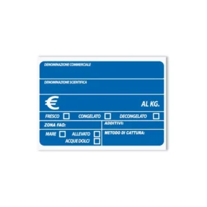 Segnaprezzo cancellabile per reparto CPLA120102