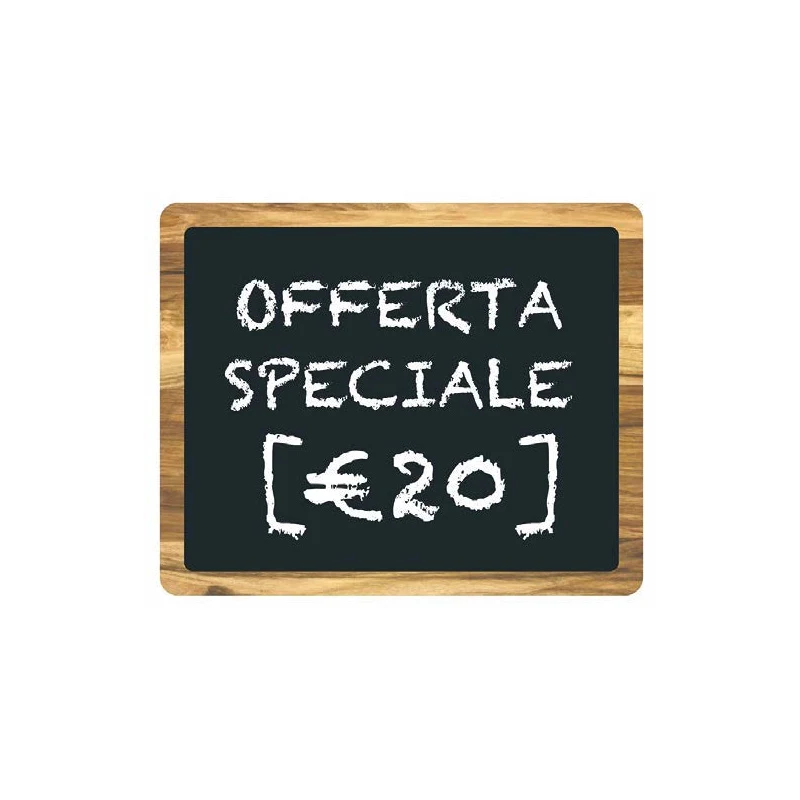 Segnaprezzo cancellabile per reparto CPLAWD0101