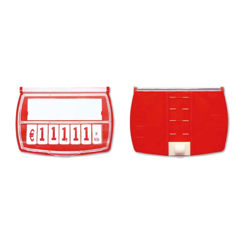 Segnaprezzo ermetico con vetrino effetto lente CPSPJK2006