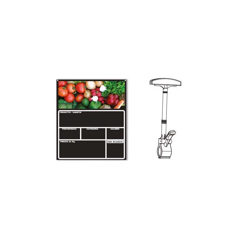 Segnaprezzo in forex extra per frutta e verdura CPLAFV3105