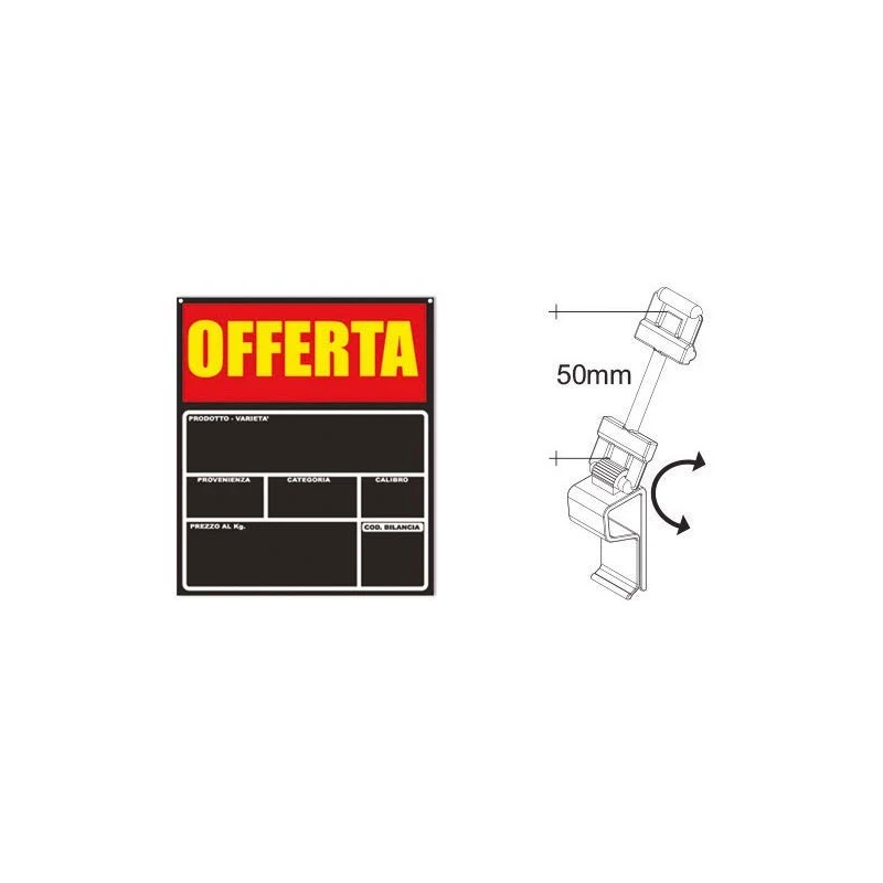 Segnaprezzo in forex extra per frutta e verdura CPLAOF0605