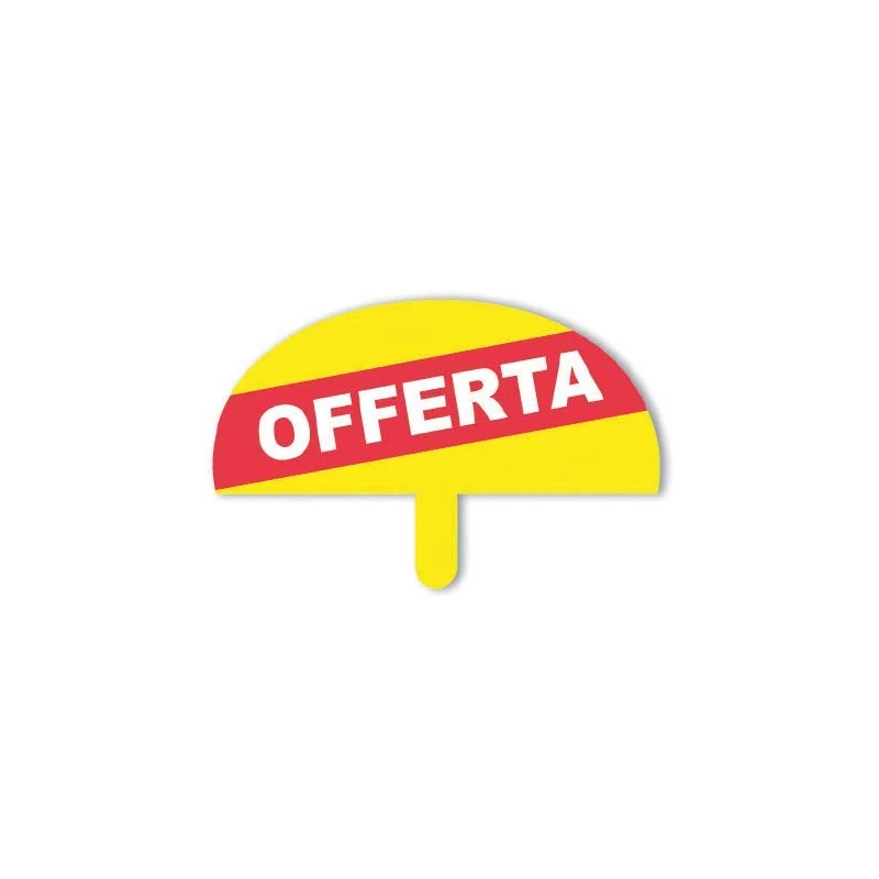 Segnaprezzo trasparente a tasca e supplementi promozionali CPSPTA30