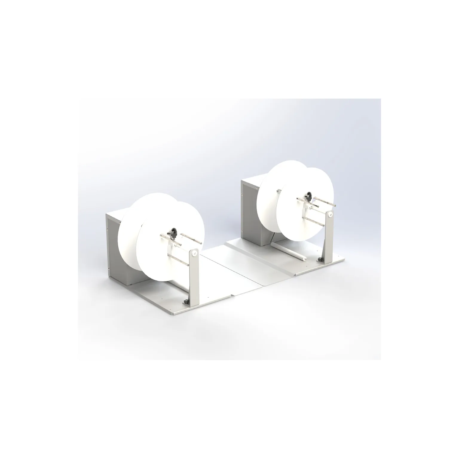 Sistema di Inversione Bobina Wide Range Roll to Roll - vista prospettiva