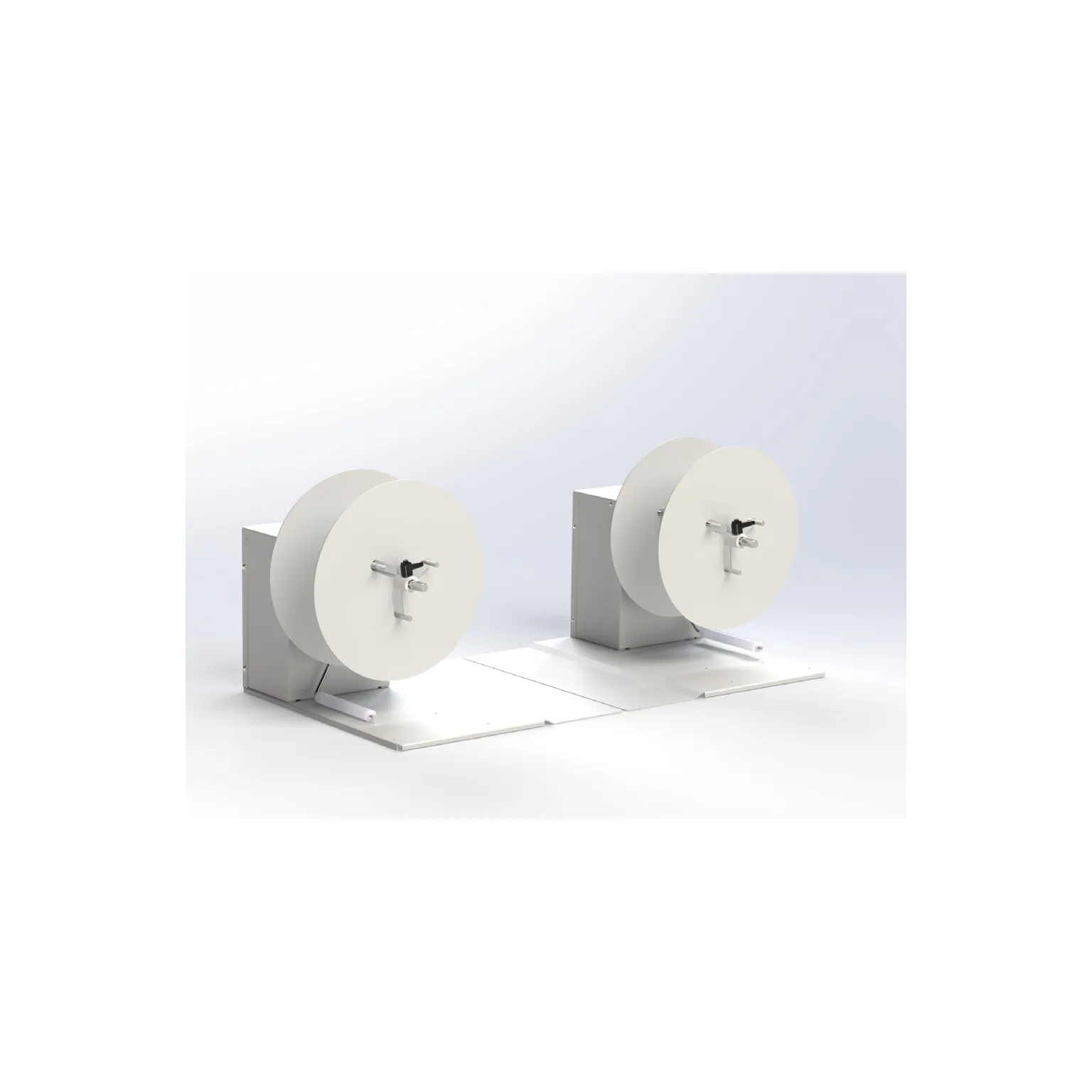 Sistema di Inversione Bobina Wide Range Roll to Roll - vista prospettiva