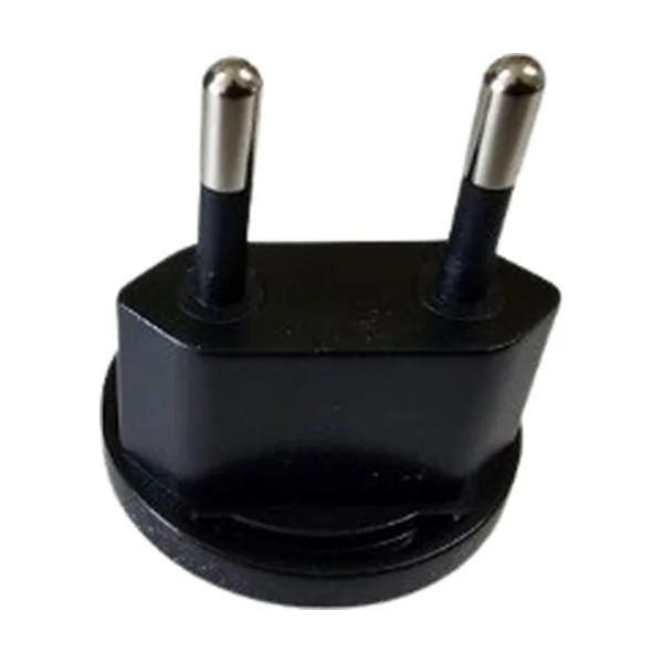 Spina adattatrice europea Bluebird per l'alimentatore USB 5V/3A tipo B 602010041 (602020024) - vista tre quarti