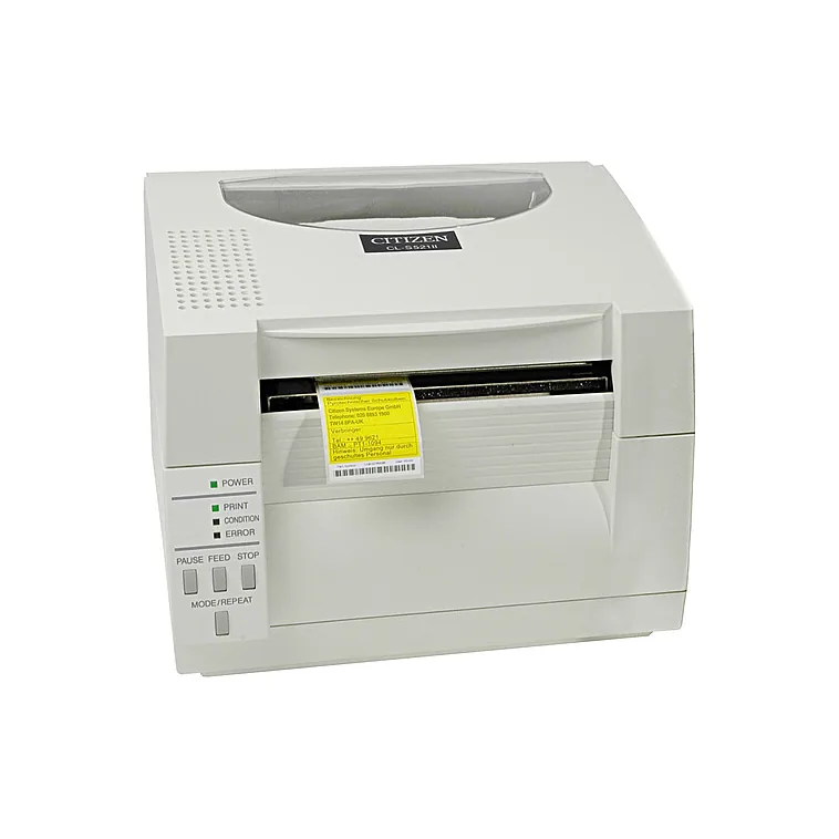 Stampante Citizen CL-S521 - vista fronte
