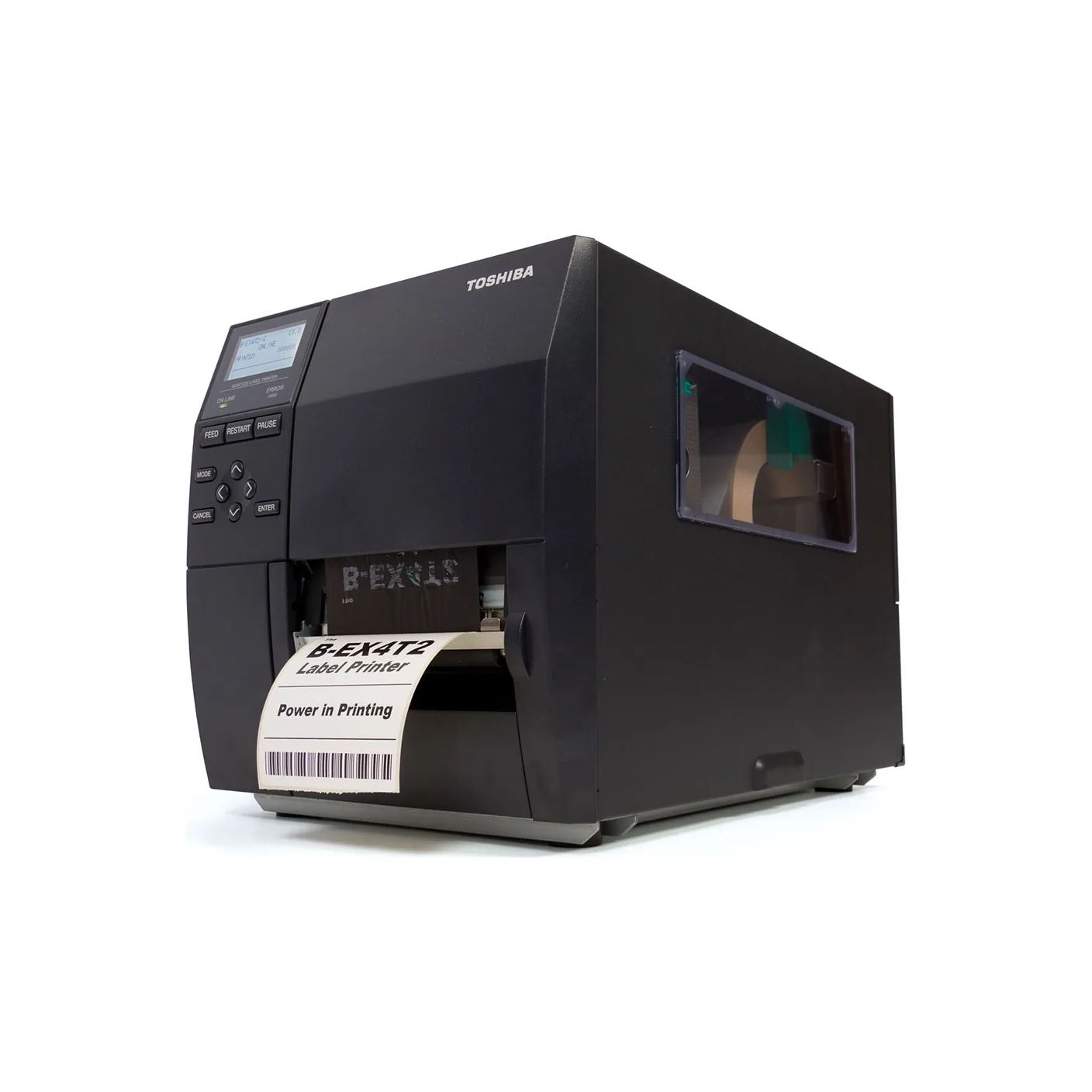 Stampante Toshiba B-EX4T2 - vista tre quarti destra