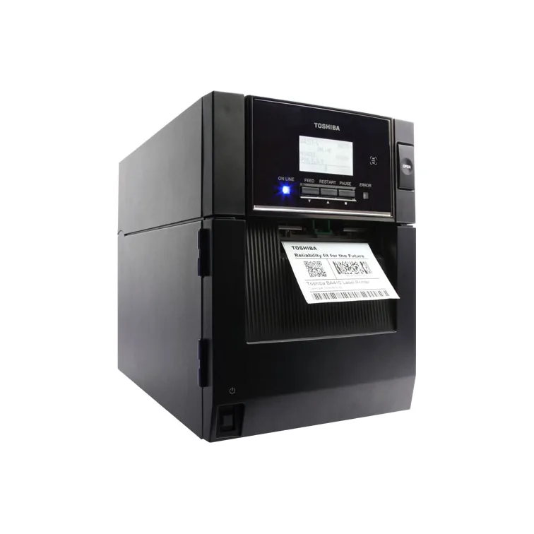 Stampante Toshiba BA410T - vista tre quarti destra