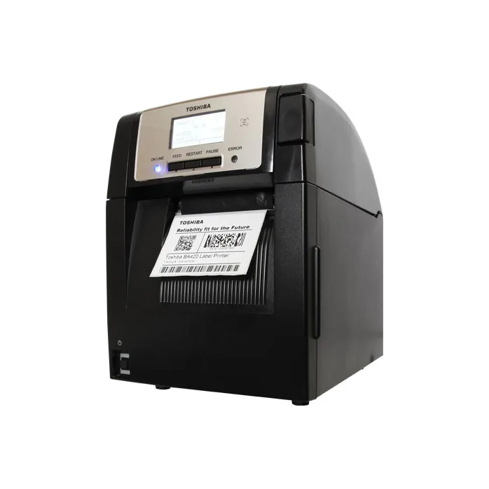 Stampante Toshiba BA420T - vista tre quarti sinistra