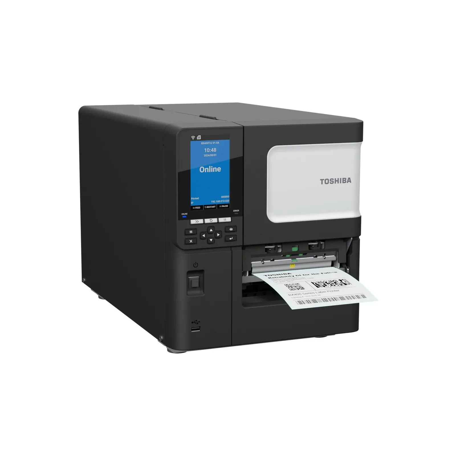 Stampante Toshiba BX420 - vista tre quarti sinistra
