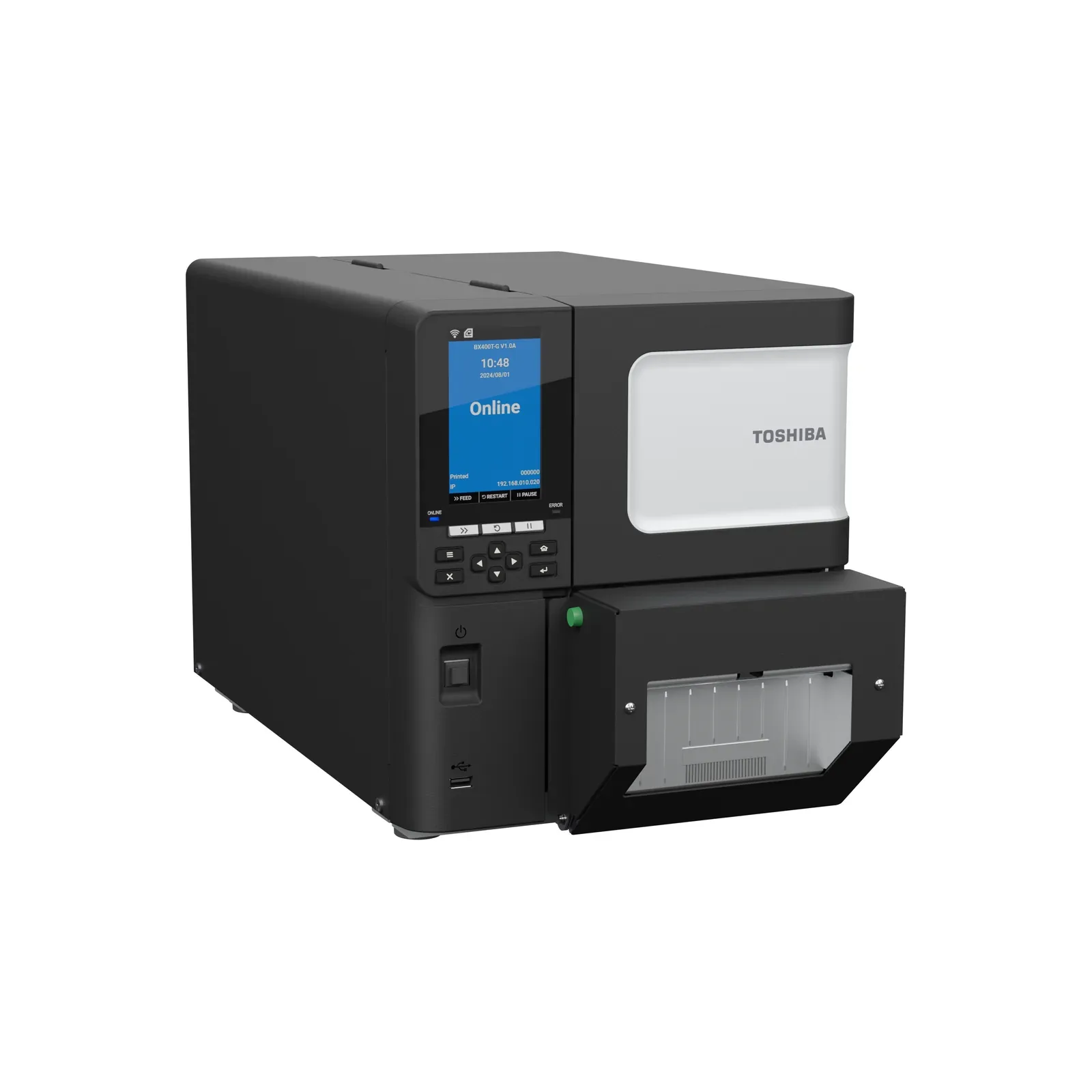 Stampante Toshiba BX430T - vista tre quarti