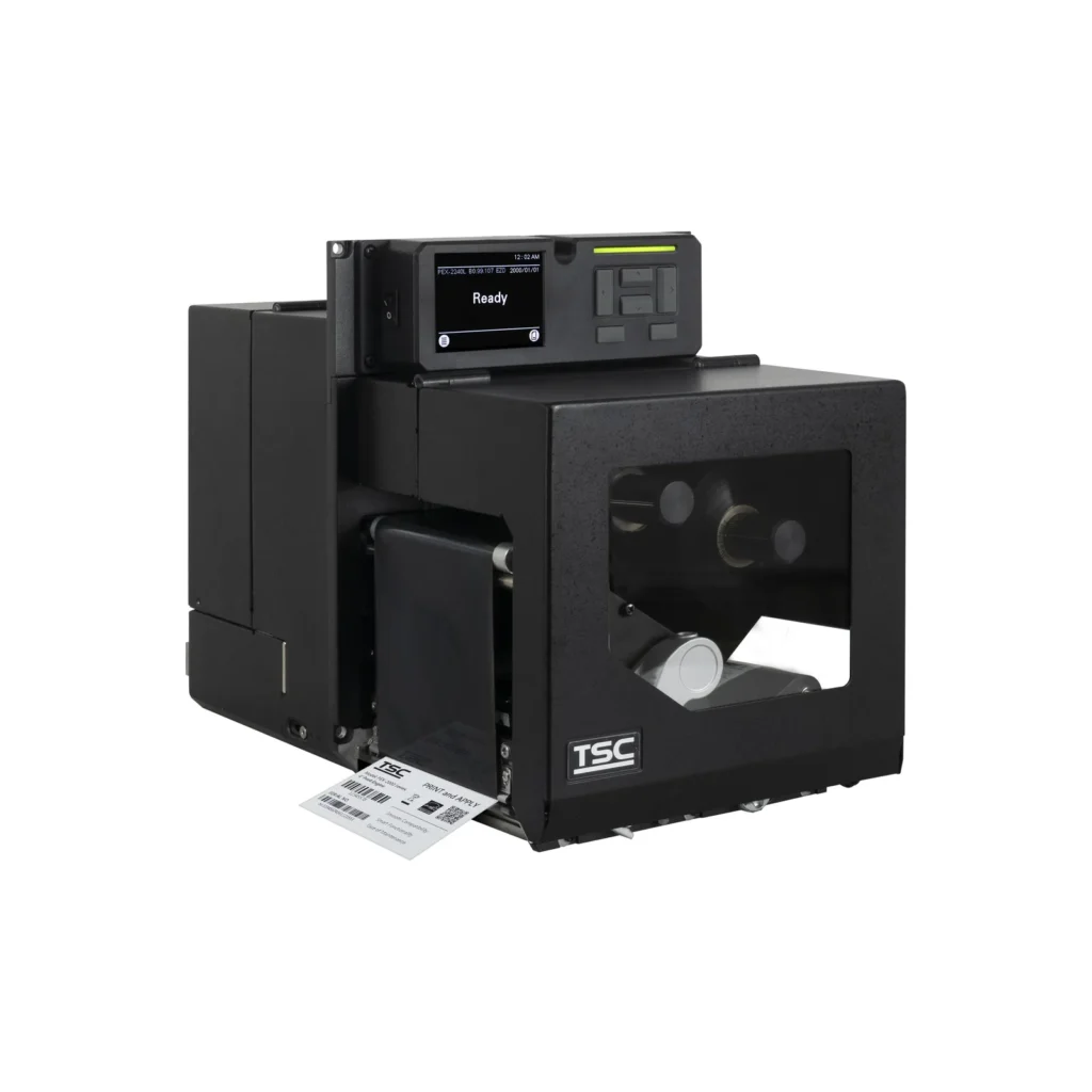 Stampante TSC PEX-2000 - vista PEX-2000 da 4 pollici in versione SINISTRA, vista di tre qua