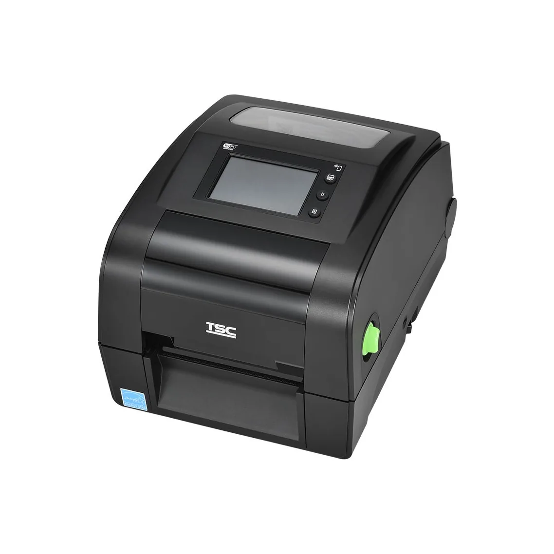 Stampante TSC TH240R - vista th240r nera tre quarti sinistra