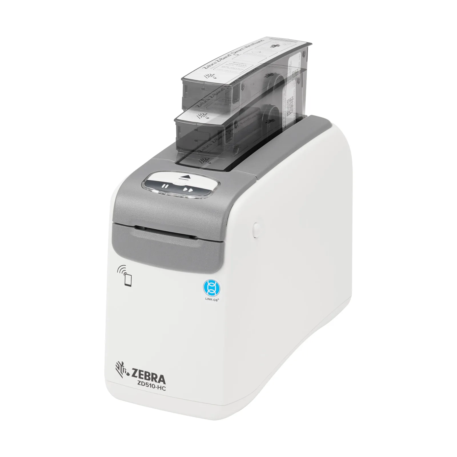 Stampante Zebra ZD510 - vista tre quarti col frontale verso sinistra