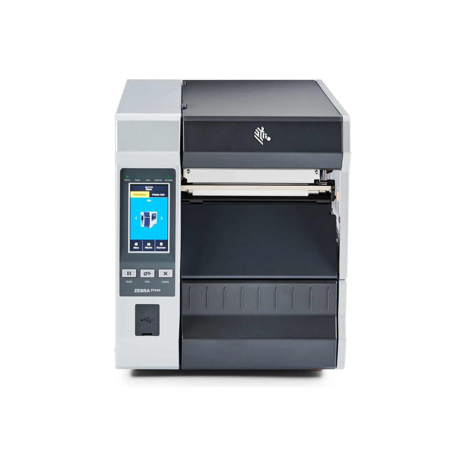 Stampante Zebra ZT600 - vista fronte