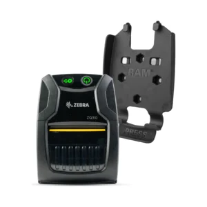 Supporto a Sgancio Rapido RAM Mounts per Stampante per Zebra ZQ310 Series (RAM-HOL-ZE28U)
