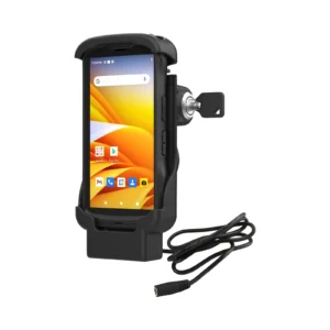 Supporto Sagomato RAM Mounts con ricarica, con serratura a chiave per Zebra TC53 & TC58 (RAM-HOL-ZE17L-2U)