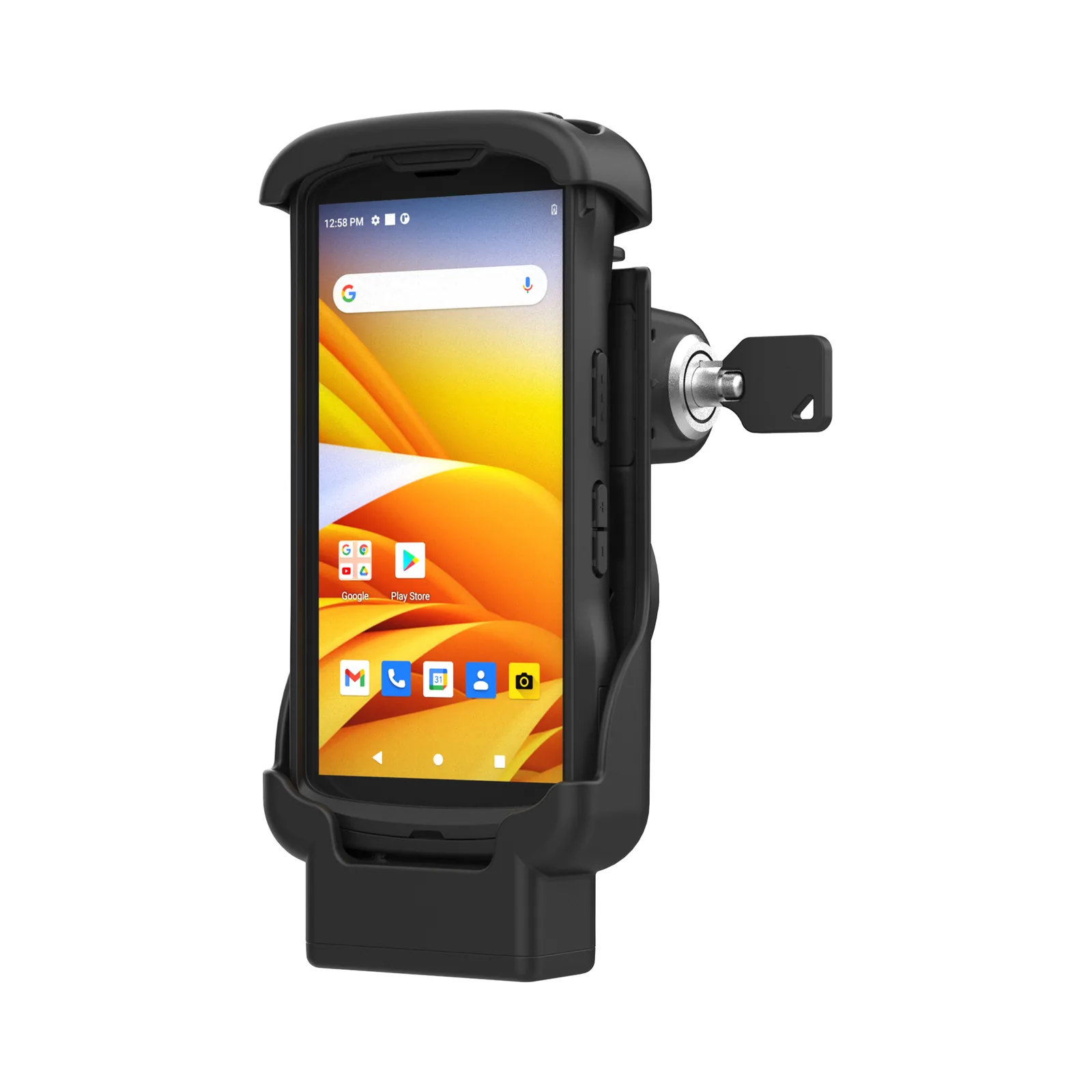 Supporto Sagomato RAM Mounts con serratura a chiave per Zebra TC53 & TC58 (RAM-HOL-ZE17L-NP-2U)