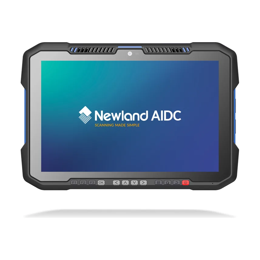 Tablet Newland NQuire 10 Trygon - vista fronte, nero