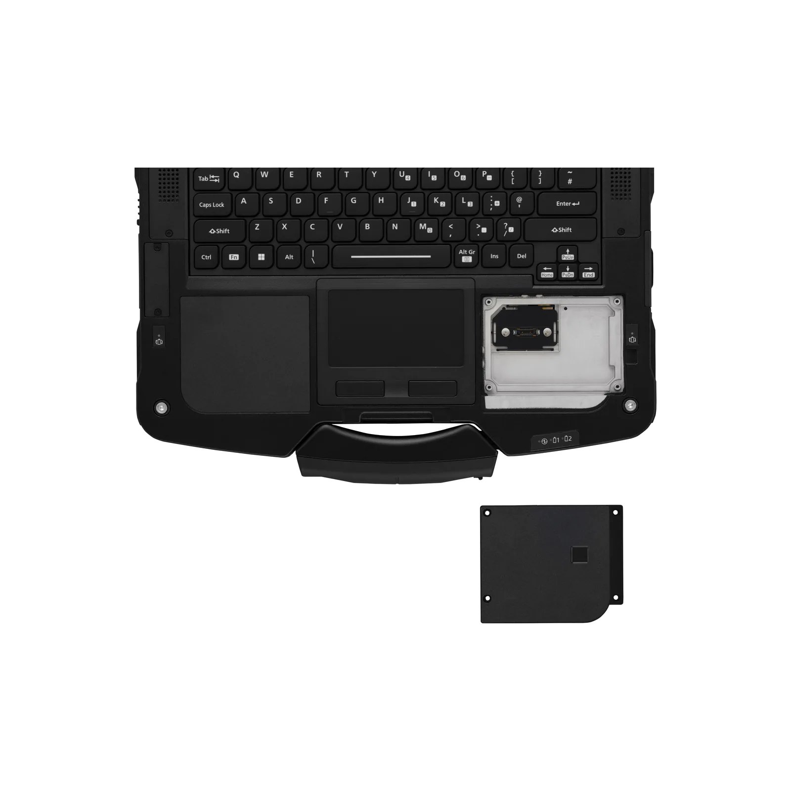 Notebook Panasonic TOUGHBOOK 40 - vista retro