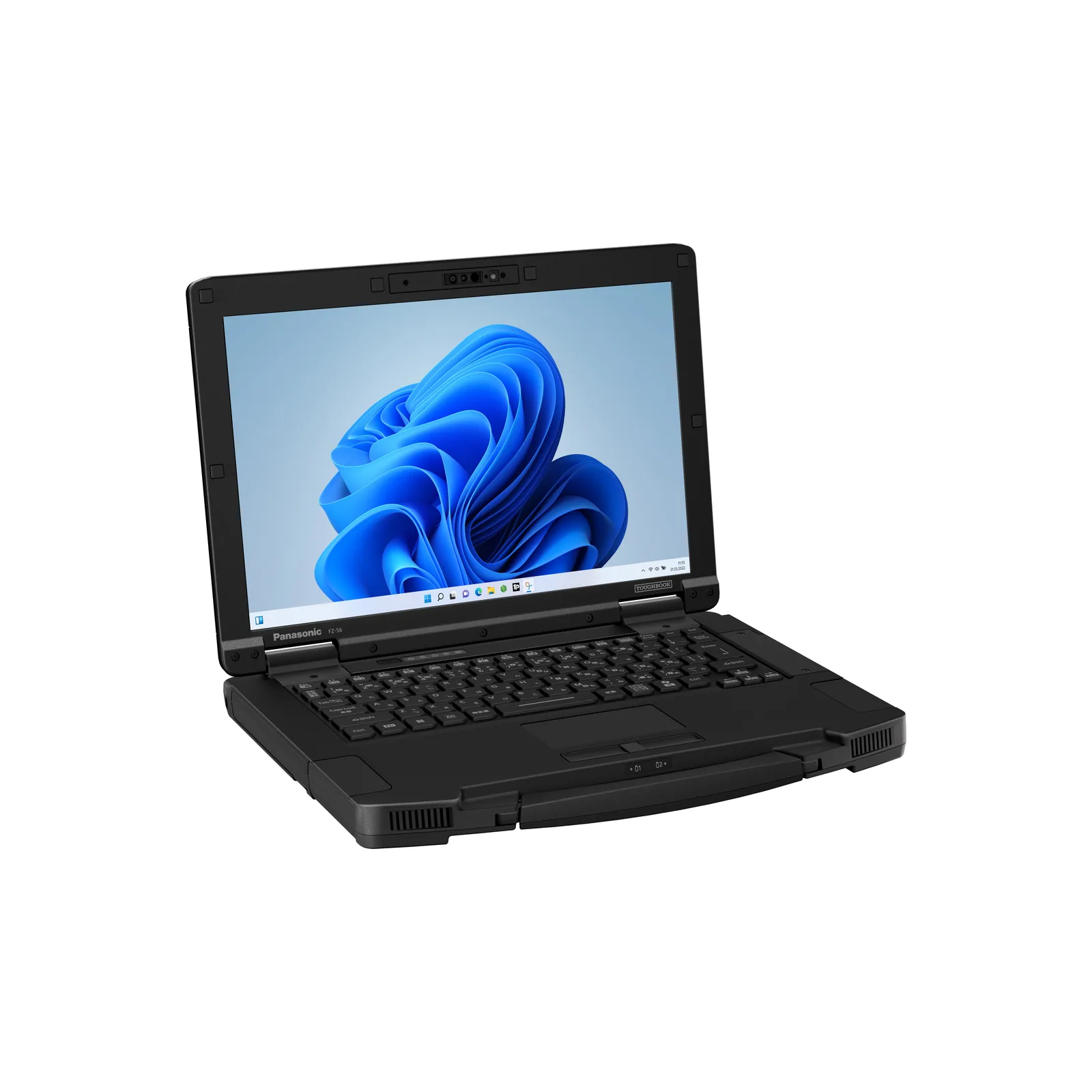 Tablet Panasonic TOUGHBOOK 56 - vista frontale di tre quarti