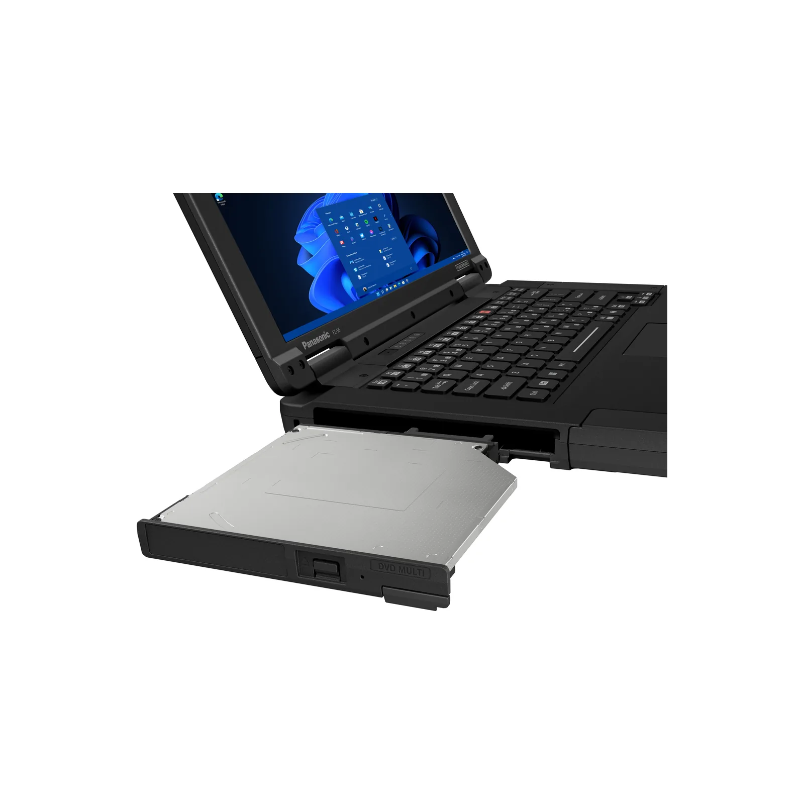 Tablet Panasonic TOUGHBOOK 56 - vista modulo masterizzatore DVD