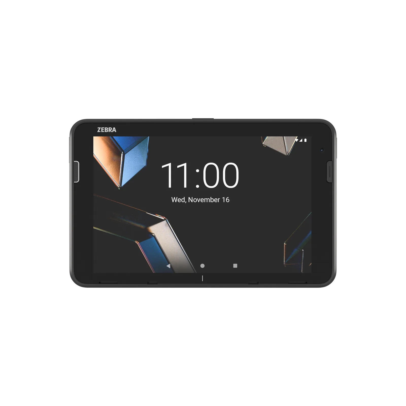 Tablet Zebra ET401 - vista fronte, 8", con scanner (render ufficiale)