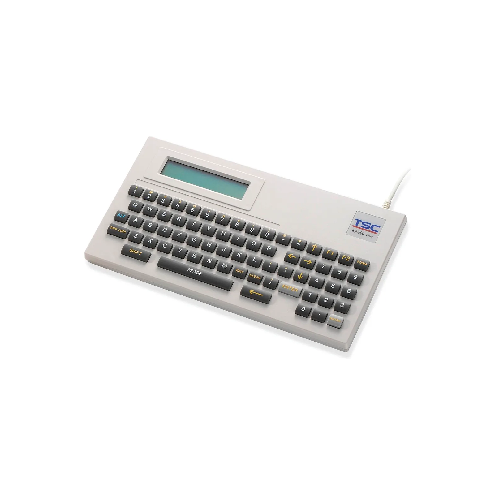 Tastiera con display KP-200 Plus TSC QWERTY beige per serie TH e DH (OP-COM-0003) - vista accessorio